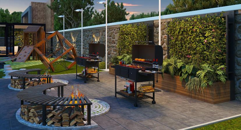 BBQ & Firepit Lounge