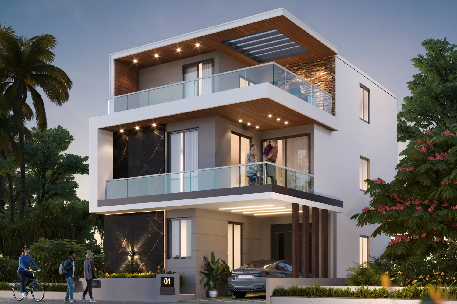 Luxury Villa Exterior